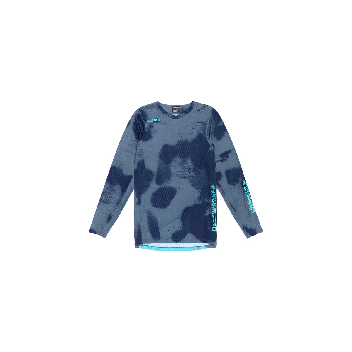 Camiseta manga larga Troy Lee Skyline Air Long Sleeve Jersey Flared Steel