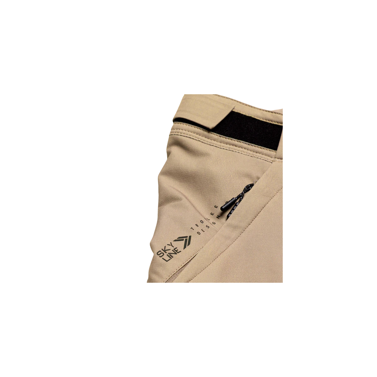 Pantalón corto MTB Troy Lee Skyline Shell Timber TALLA 32 marron