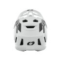 vista trasera Casco O’Neal SL1 Solid blanco Integral ventilado