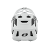 vista trasera Casco O’Neal SL1 Solid blanco Integral ventilado