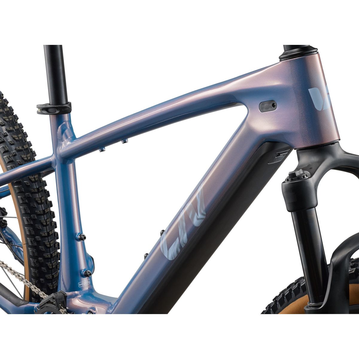 cuadro con bateria integrada Ebike Liv Tempt E+ mujer