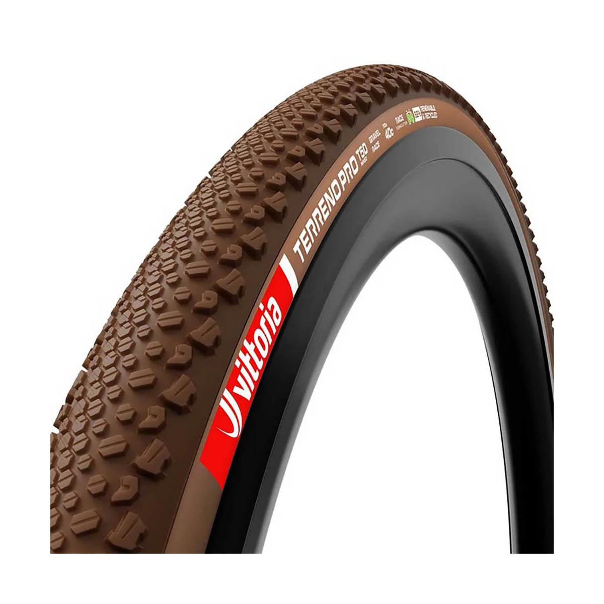 Cubierta Gravel Vittoria Terreno Pro T50 Marrón 700x45c