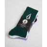 Pack de 3 calcetines Volcom Full Stone en verde, lila y blanco.
