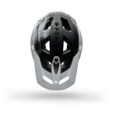 SUPERIOR DEL Casco Fox Speedframe Pro Sense MTB con Mips 38363 NEGRO Y BLANCO