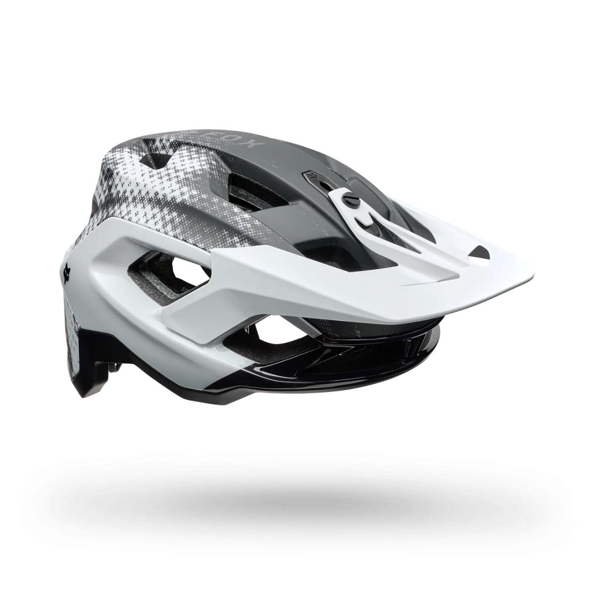 Casco Fox Speedframe Pro Sense MTB con Mips BLANCO Y NEGRO