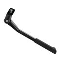 Caballete lateral de aluminio regulable color negro 24-28"