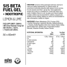 INFORMACION Gel SiS Beta Fuel + Nootropics 40g Carbohidratos 60 ml