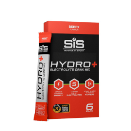 SiS GO Hydro+ Polvos Electrolitos 6 × 4,5 gbaya berry