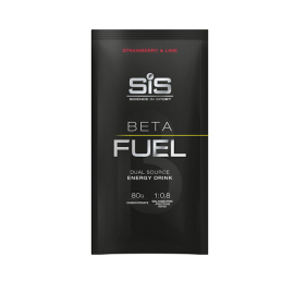 SiS Beta Fuel Bebida Energética 80 g 1 sobre FRESA Y LIMA