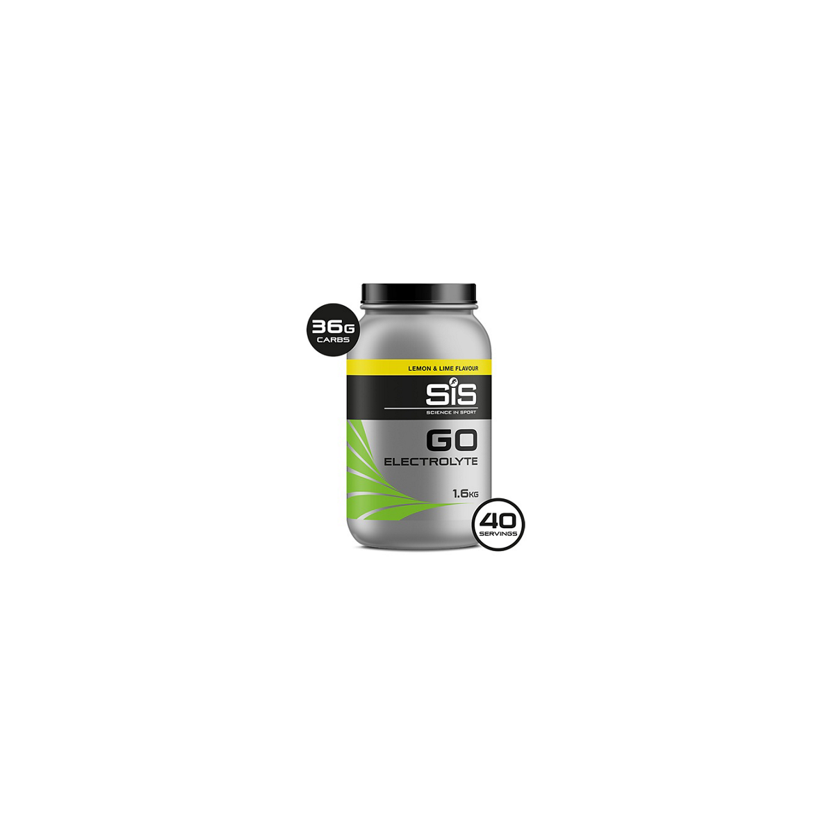 Bote SiS GO Electrolyte Polvo 1,6 kg Bebida Energética limon lima