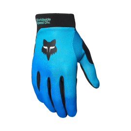 Guantes Fox Ranger Blend táctiles para MTB color azul 38182-468