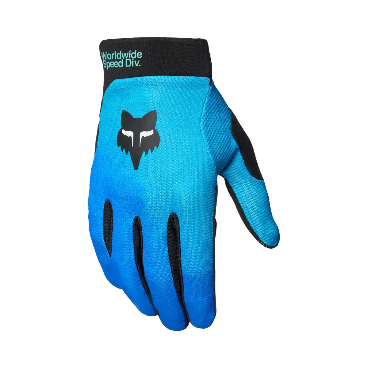 Guantes Fox Ranger Blend táctiles para MTB color azul 38182-468