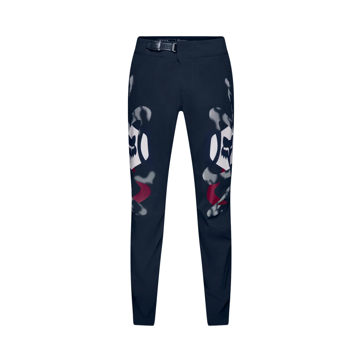 Pantalones largos Fox Ranger Tactile MTB técnicos blanco azul 38401-008
