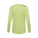 espalda Camiseta Fox Flexair manga larga MTB TruDri 38368-334 amarillo