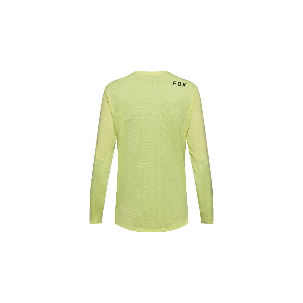 espalda Camiseta Fox Flexair manga larga MTB TruDri 38368-334 amarillo