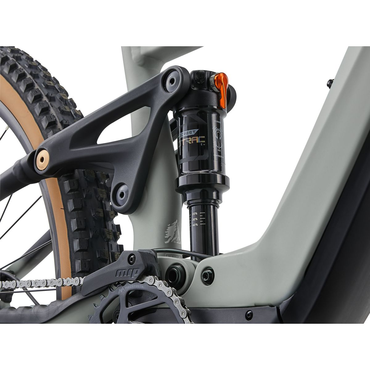 suspension trasera Bicicleta eléctrica Liv Embolden E+ 2 625wh mujer 2026