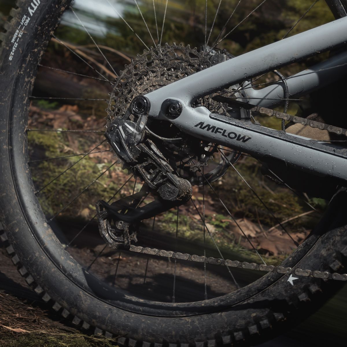 cambio electronico Amflow PR Carbon eBike 800Wh Motor M2 Enduro