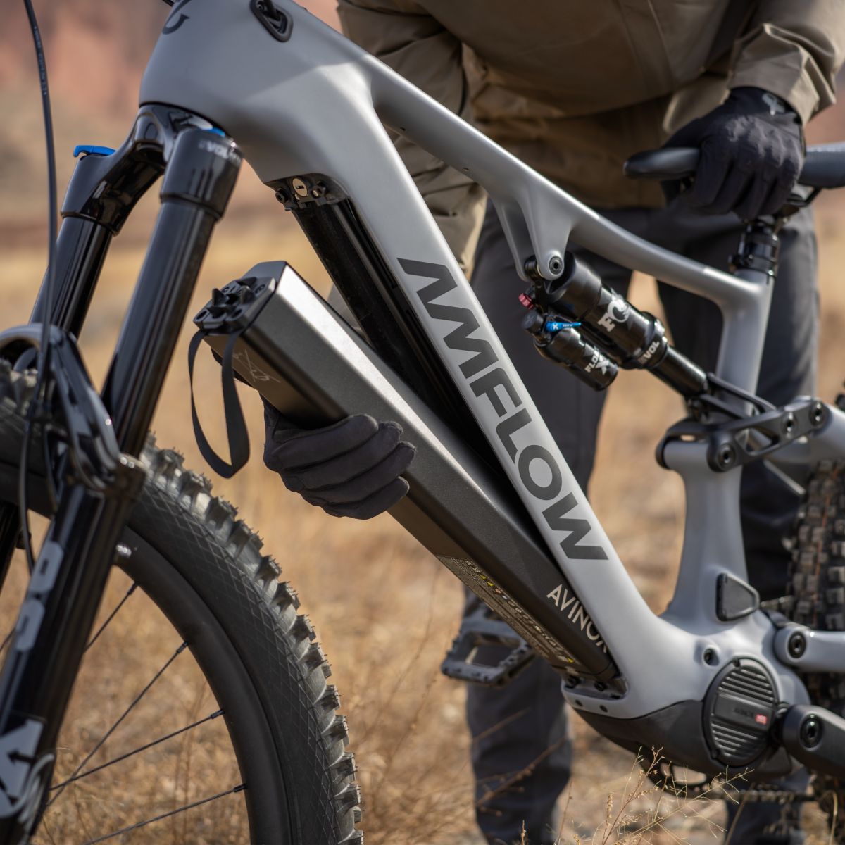 bateria extraible Amflow PR Carbon eBike 800Wh Motor M2 Enduro