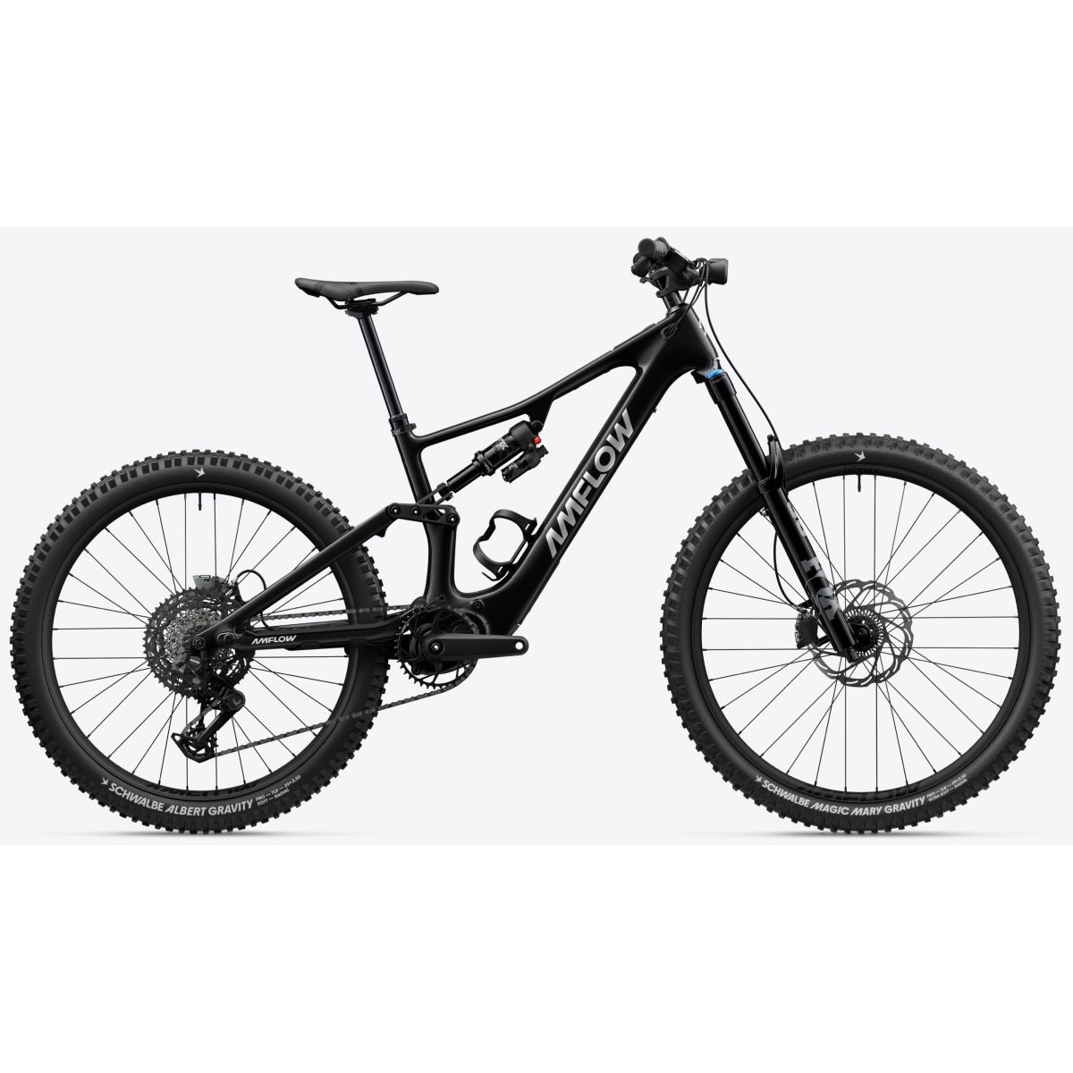 Amflow PX Carbon eBike 700Wh Motor M2S negra 2026