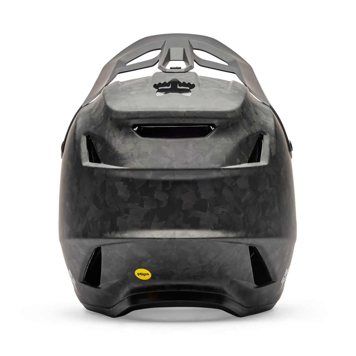 trasera Casco Fox Rampage RS Carbon Negro Mate MTB 33636-255