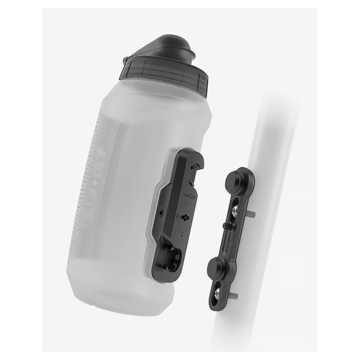 Bidón Fidlock Twist Compact 750 ml con soporte transparente