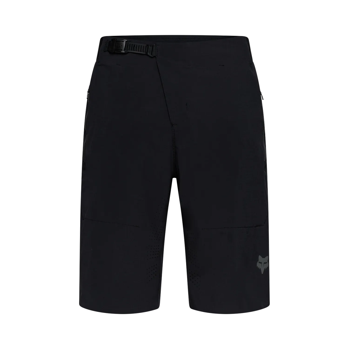 culo Pantalones cortos Fox Flexair con badana MTB ligeros negros