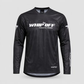 Camiseta MTB Manga Larga Whip Off Race para DH y Enduro negra