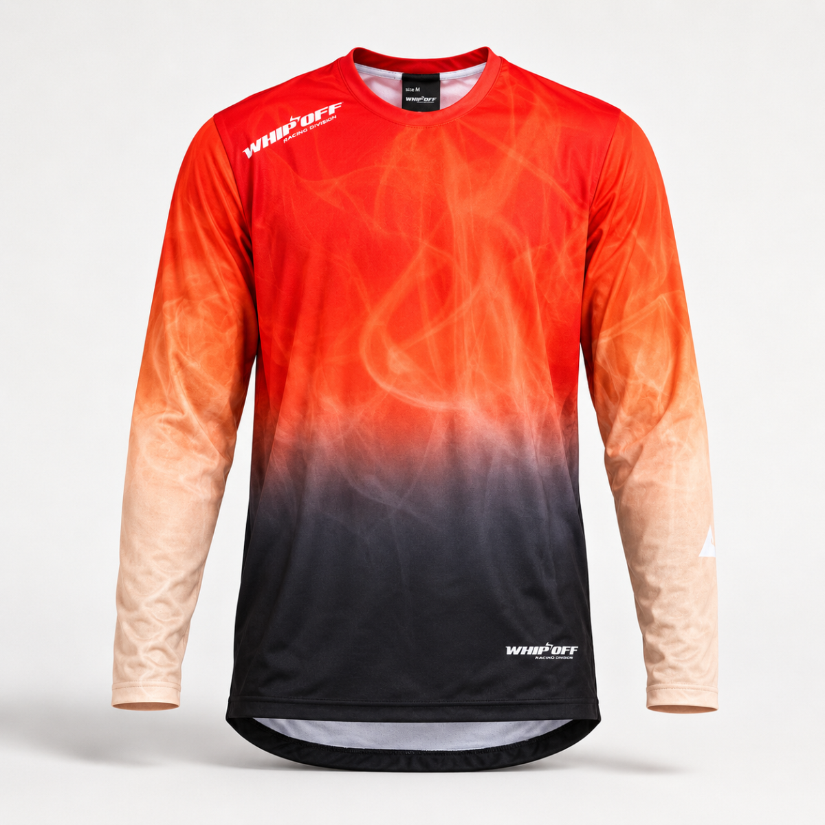 Camiseta MTB Manga Larga Whip Off Race para DH y Enduro roja