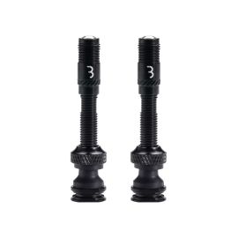Válvulas Tubeless BBB AL CoreCap 40 mm Negras BTI-166