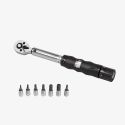 Llave Dinamométrica 1/4" 2-14 Nm para Bicicleta con Bits