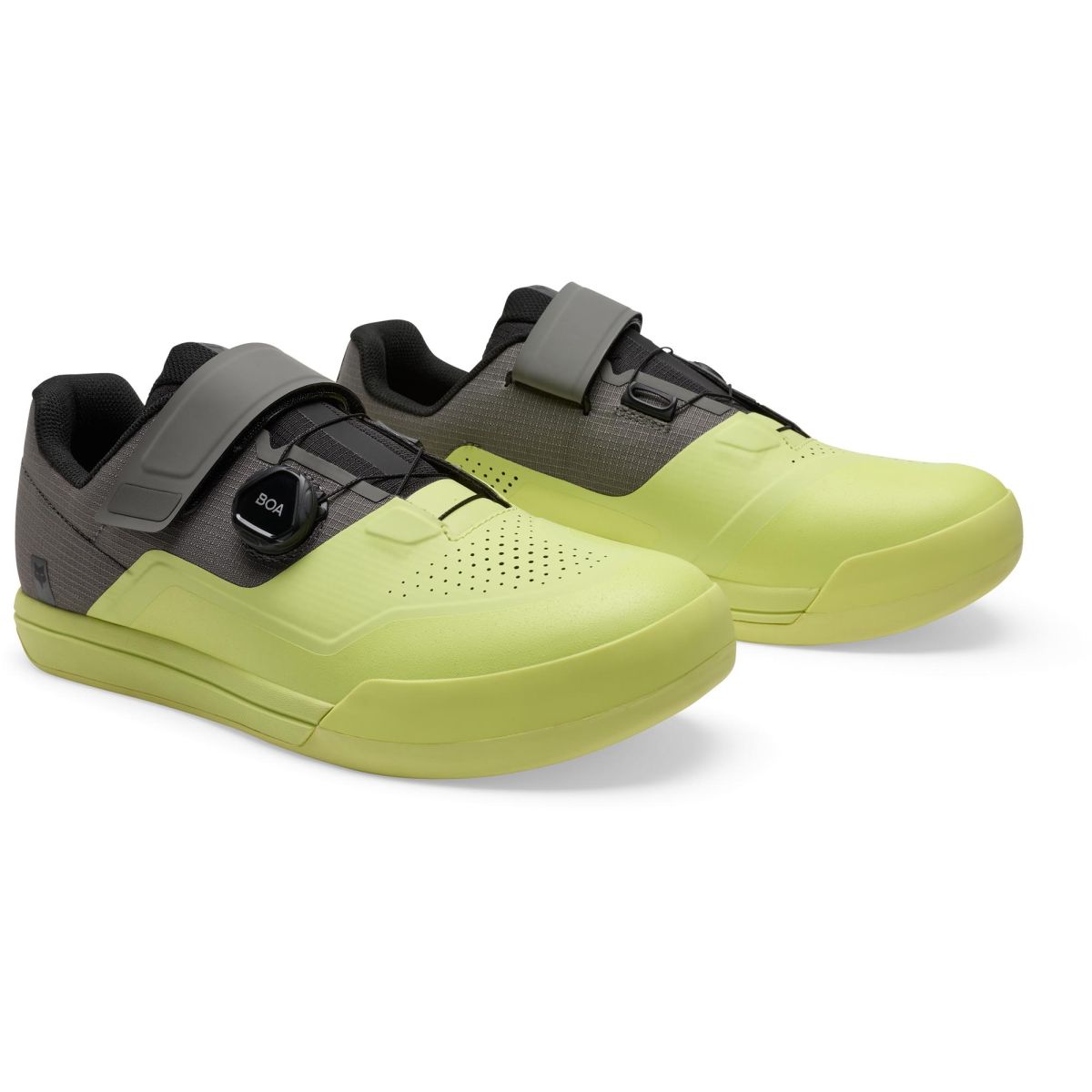 Zapatillas Fox Union BOA MTB Enduro Automáticas amarillo gris 38321-334