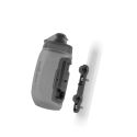 Bidón + portabidón magnético Fidlock 450ml  negro transparente
