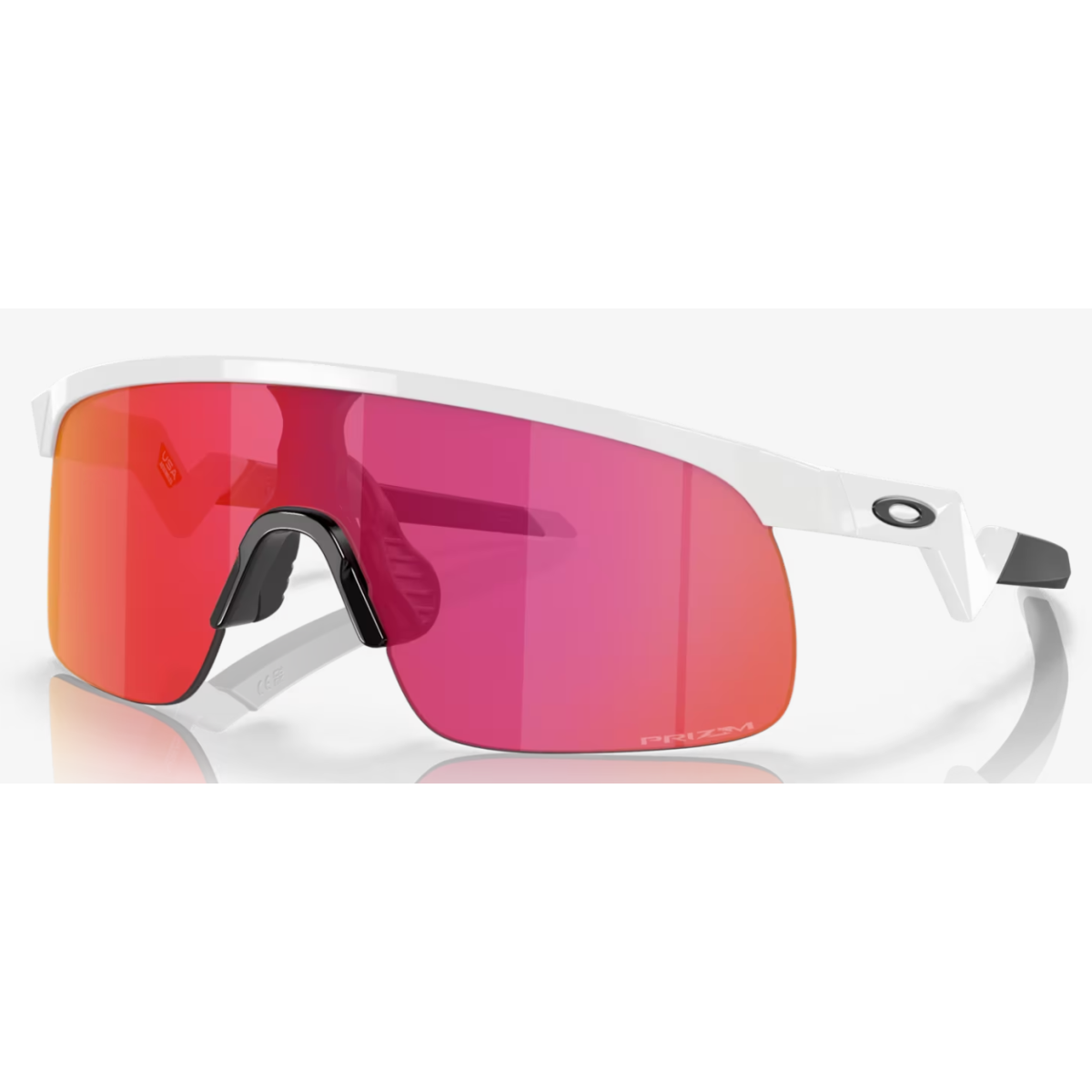 Oakley Resistor Blanco Pulido Prizm Field para Niños 00j9010