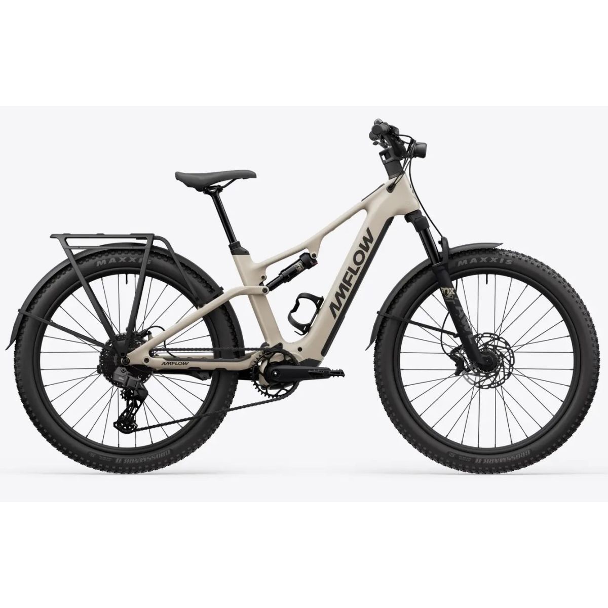 Amflow TL Carbon trekking 800wh con portabultos