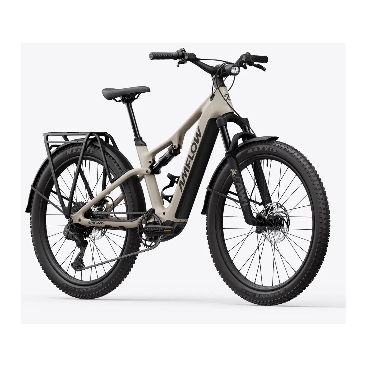 Amflow TL Carbon trekking 800wh con portabultos