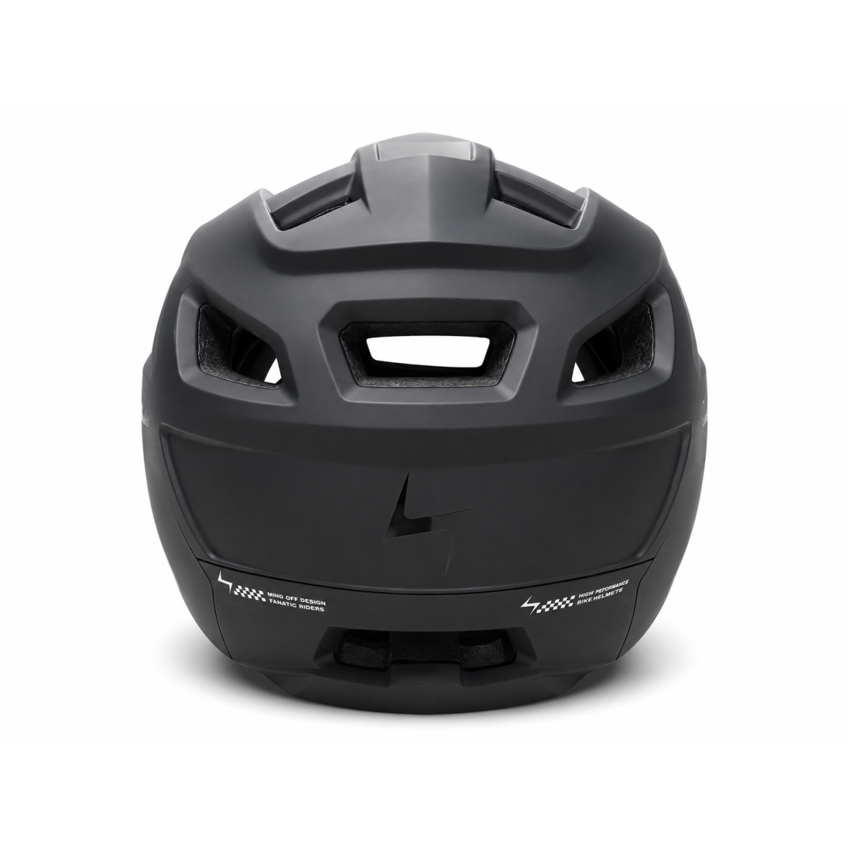 trasera Casco de enduro Whip Off E-Ride 3/4 negro