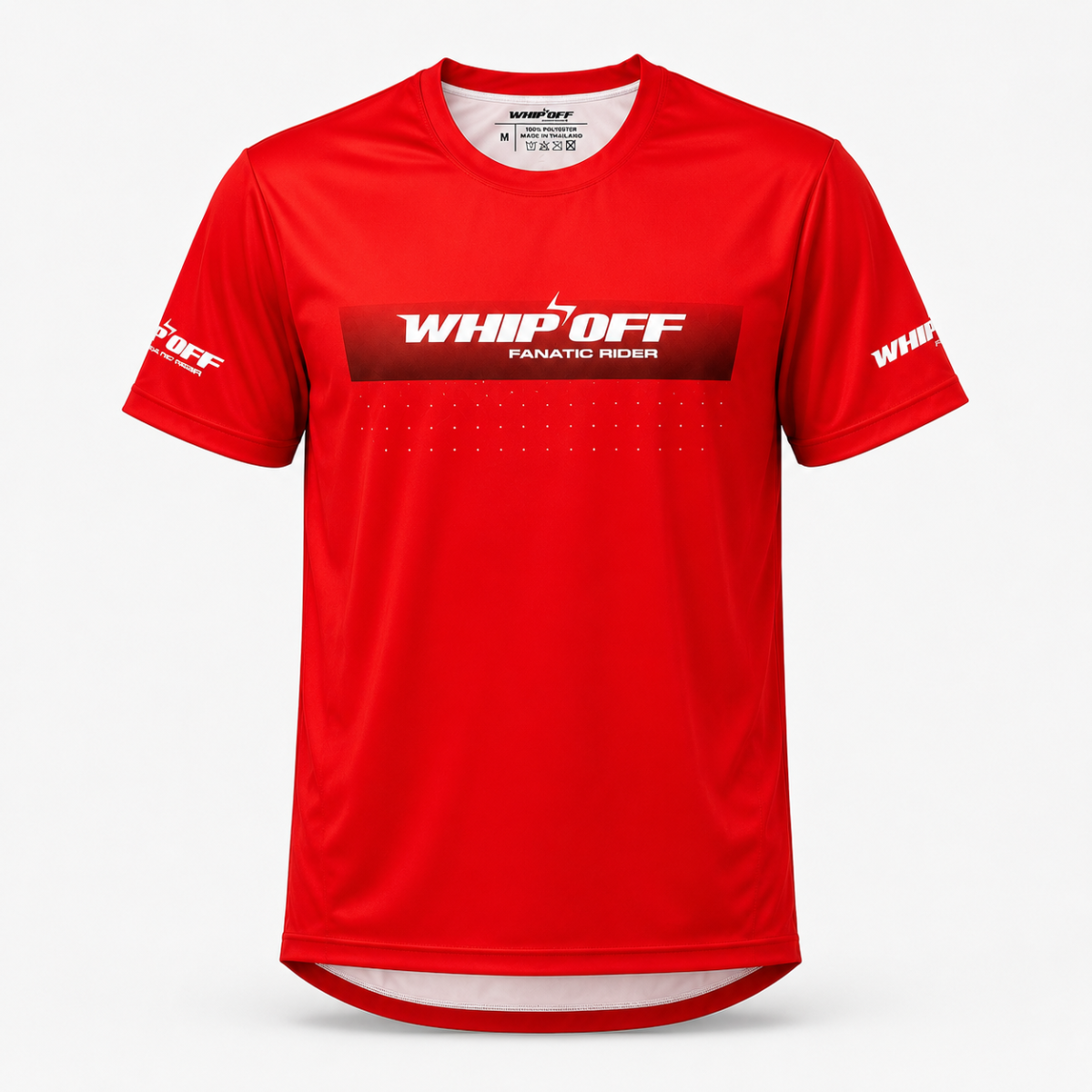 Camiseta MTB Manga corta Whip Off Race roja