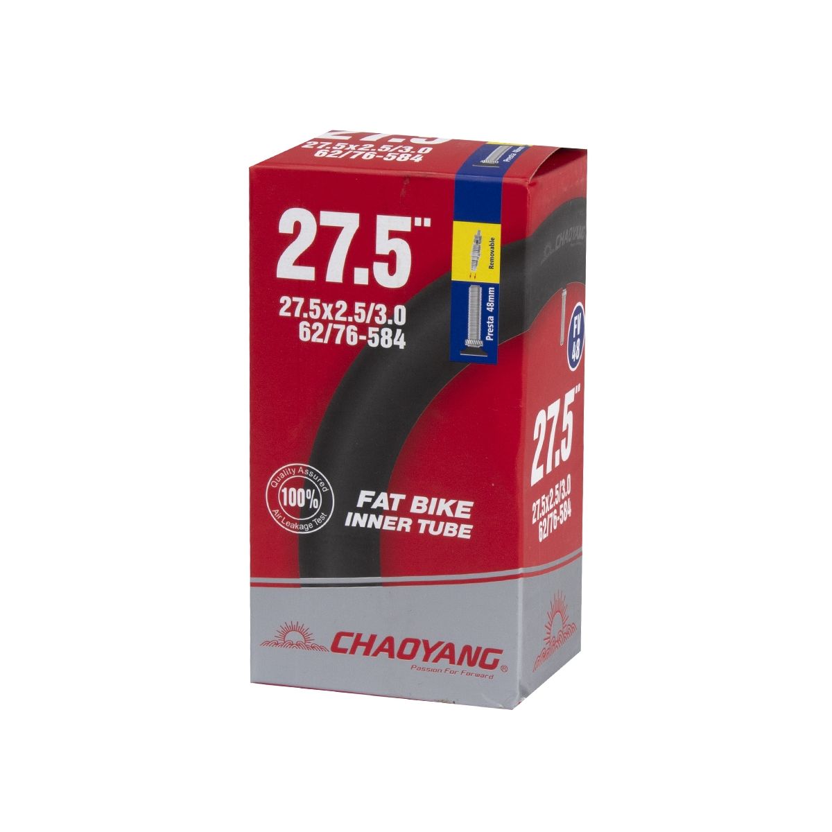 Cámara Chaoyang 27,5x2,50/3,00 Presta FV 48 mm Desmontable