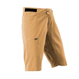 Pantalón corto MTB Leatt Gravity 2.0 Marrón Brass