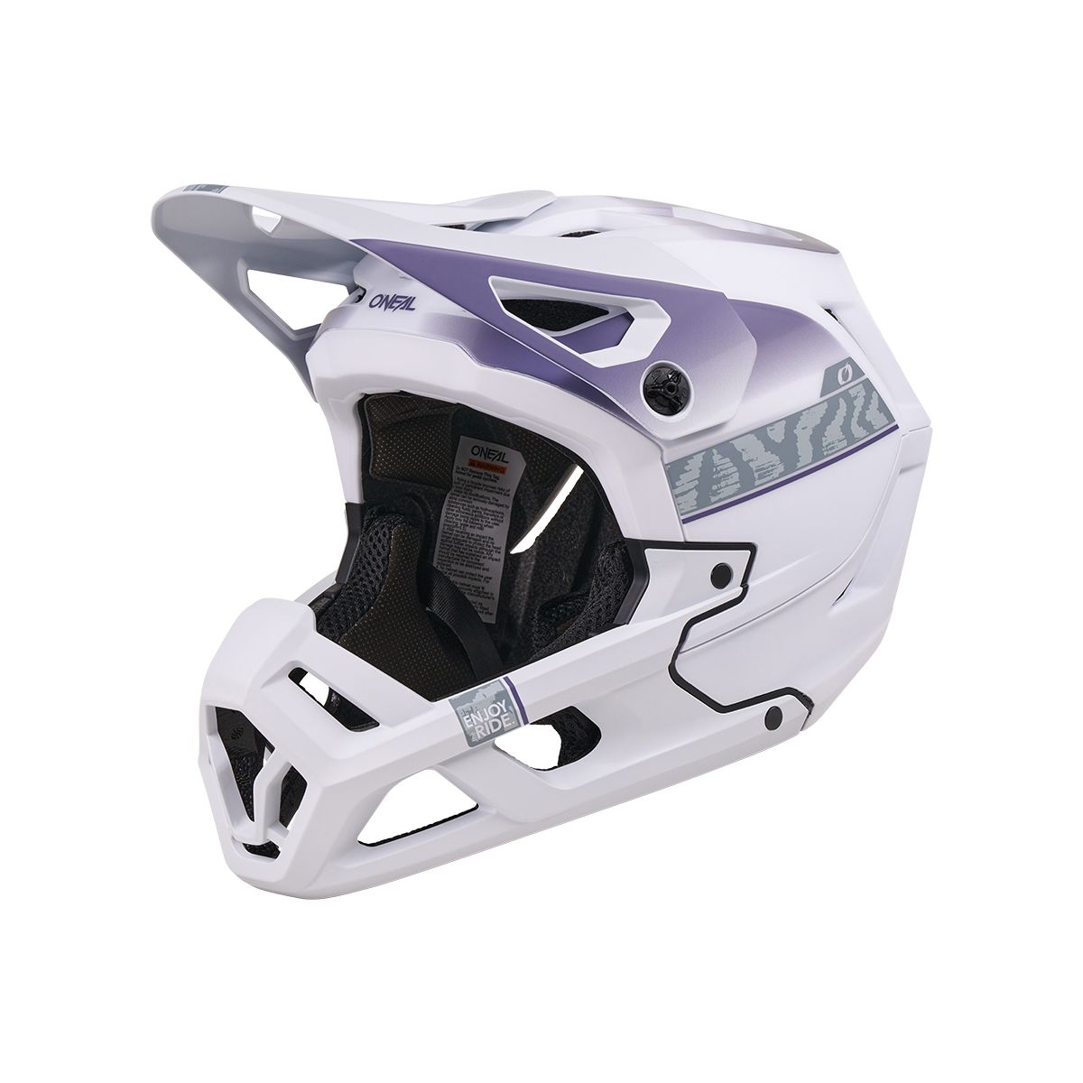 Casco O’Neal SL1 Solid White Terra Integral ventilado