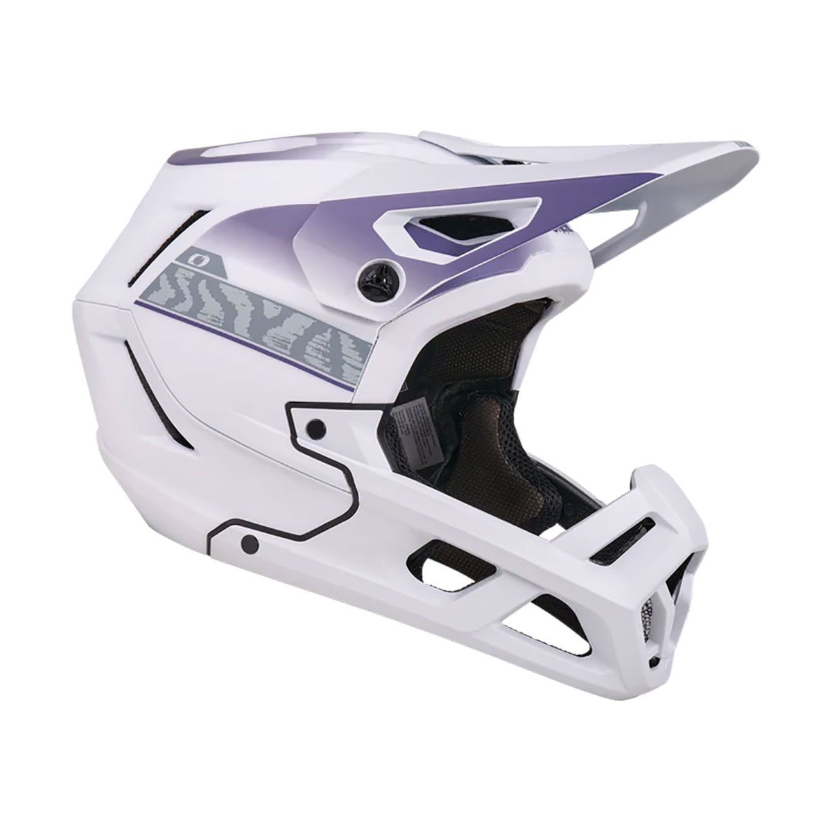 Casco O’Neal SL1 Solid White Terra Integral ventilado