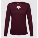 Camiseta de Manga Larga para Mujer Fox Ranger Head granate 33441-299