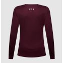 espalda Camiseta de Manga Larga para Mujer Fox Ranger Head granate 33441-299