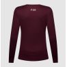 espalda Camiseta de Manga Larga para Mujer Fox Ranger Head granate 33441-299