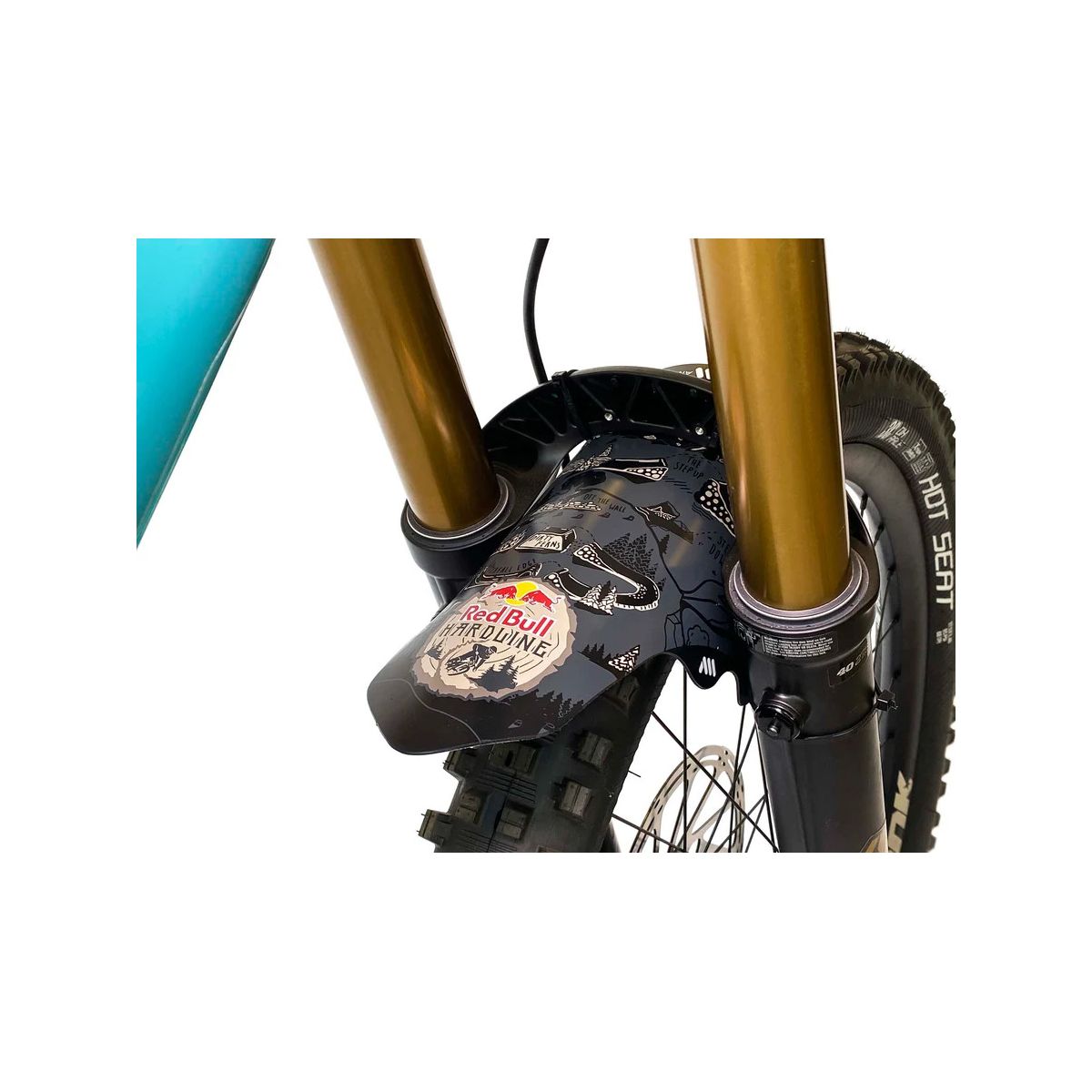 Guardabarros AMS Mud Guard Red Bull Hardline