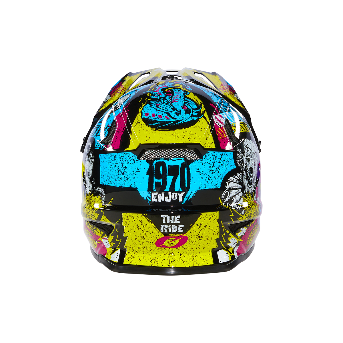 trasera Casco integral O'neal SONUS RIOT Youth niño/niña 4-11 años