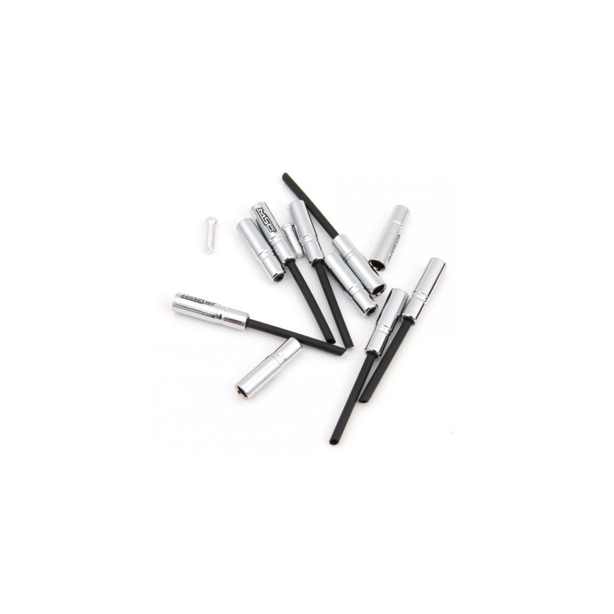 MSC Kit topes de cambio alu7075T6 con guía silver
