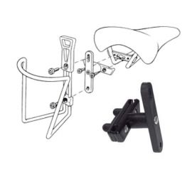 Adaptador porta bidón al sillín