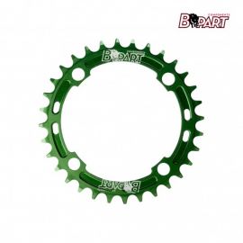 BPart Plato ancho estrecho 32-40 dientes verde