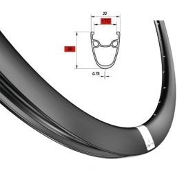 Llanta MACH1 700c 36 disco negro